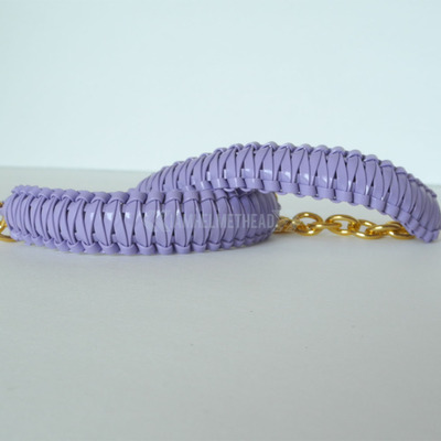 Mini cobra knot bangle - lavender