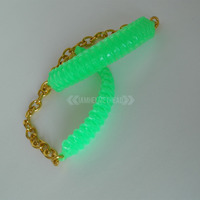 Mini Cobra Knot Bangle - Glow in the Dark Green - Thumbnail 1