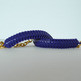 Mini Cobra Knot Bangle - Indigo-1