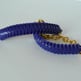 Mini Cobra Knot Bangle - Indigo-2