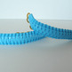Mini Cobra Knot Bangle - Baby Blue-1