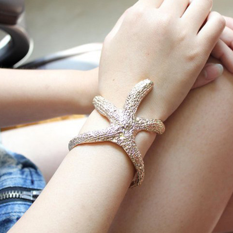 Starfish Cuff Bracelet