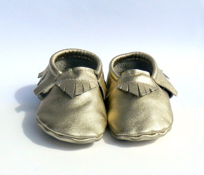 Gold Moccasins