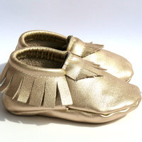 Gold Moccasins - Thumbnail 1