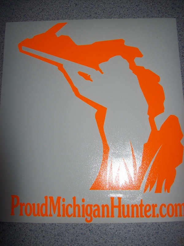 PMH 7" Blaze Orange Decal