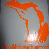 PMH 7" Blaze Orange Decal