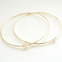 Heart Bangle - Thumbnail 1