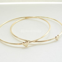 Heart Bangle - Thumbnail 2