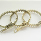Zipper Bangle (Brass)-1