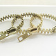 Zipper Bangle (Brass)-2
