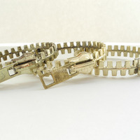 Zipper Bangle (Brass) - Thumbnail 3