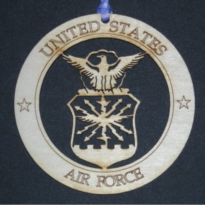 Air force - wood ornament - Thumbnail 5