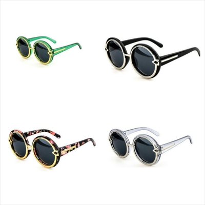 Retro round sunglasses