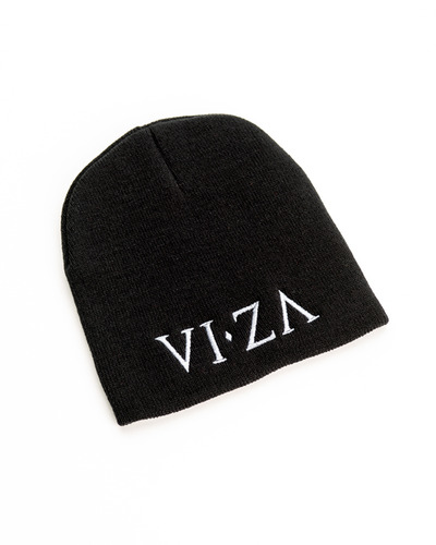 VIZA Black Beanie