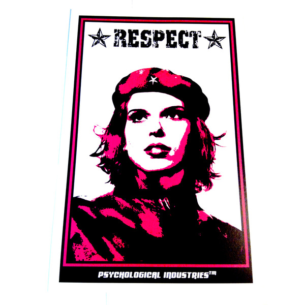 Psy Ind - RESPECT - Hard Stock Print