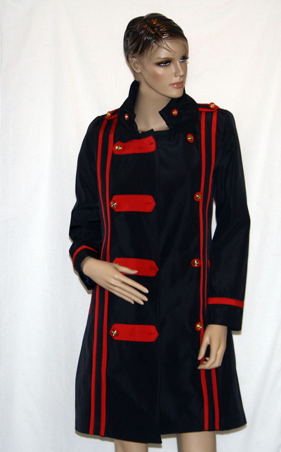 Military style coat