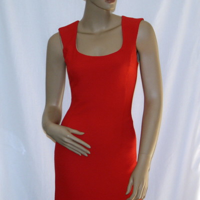 Fit-and-flare sheat dress