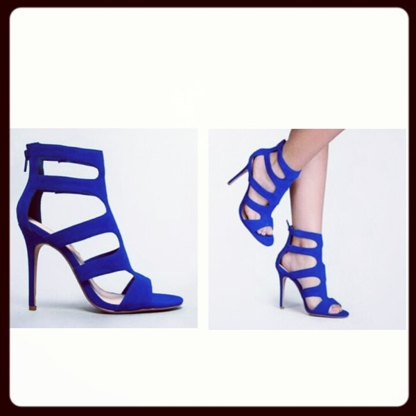 Caged T-Strap Sandals