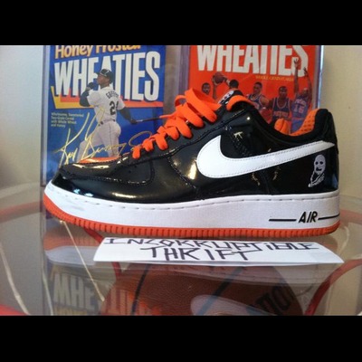 Halloween air force 1s size 9.5 