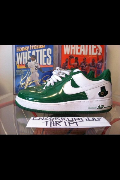 St. Patrick's Day AF1s size 9.5 