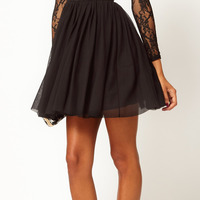 Lace Sweetheart Tutu Dress - Thumbnail 1