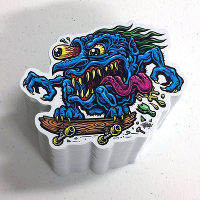 Skate creep sticker