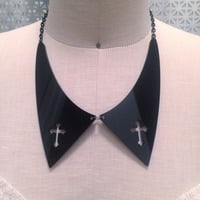 Double Crossing Collar Necklace - Thumbnail 1