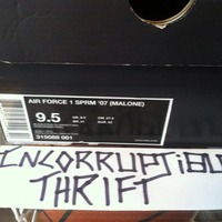 Malone Air Force 1s size 9.5  - Thumbnail 4