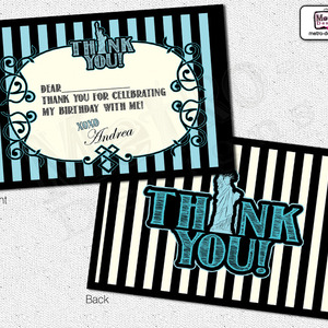 New york - thank you card - Thumbnail 4