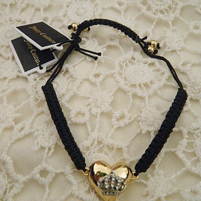 (new with tags) crown juicy couture friendship bracelet