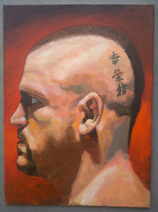 Painting of UFC Fighter - Chuck Liddell