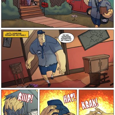 Albert the alien - goes to the movies