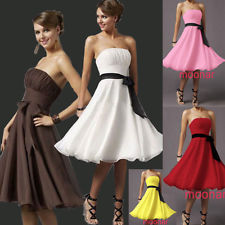 Prom gown ball evening party cocktail short mini dress