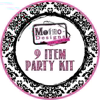 9 Item Party Kit
