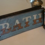 Bath Hand Painted Pallet Sign-2
