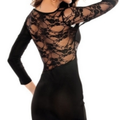 Black blends women  dress one size sy-2773b 