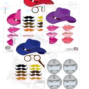 Cowgirl Birthday Party Kit: Pink - Thumbnail 3