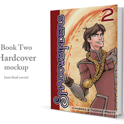 [pre-order] 'shadowbinders: book two' hardcover graphic novel