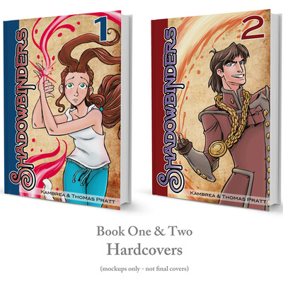 [pre-order] 'shadowbinders: books one & two' hardcover graphic novel bundle