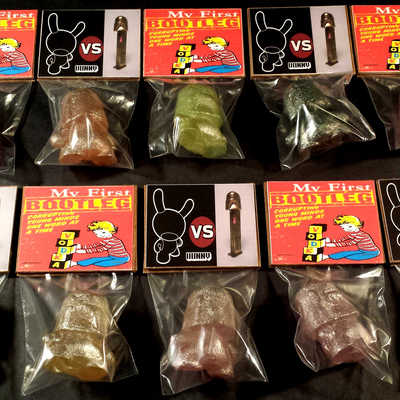 "my first bootleg" resin designer toy art action figure