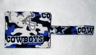 Dallas cowboys wristlet coin purse