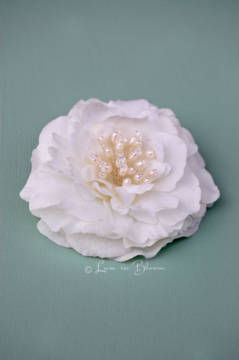 Wedding Hair Piece, Bridal Floral Headpiece, Bridal Hair Flower - Style RF706 : Luxe in Bloom