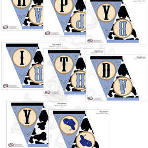Cowboy Banner, Cowboy Birthday Banner, Western Theme Party Banner, Cowboy Birthday Bunting, Banner, Bunting, Cowboy Party, Cowboy Bunting