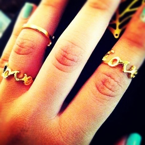 Above-Knuckle Love Ring