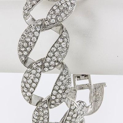 Saima crystal chain bracelet