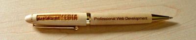 Engraved Wood Pens