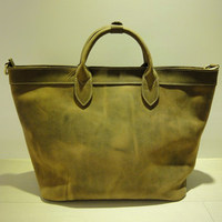 Large Dakota Leather Tote - Thumbnail 2