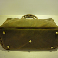 Large Dakota Leather Tote - Thumbnail 4