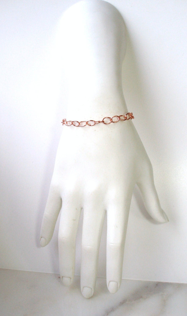 Copper Loop Chain Bracelet (B3)