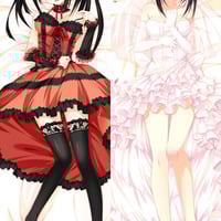 Brand New Kurumi Tokisaki - Date Alive Dakimakura Hugging Body Pillow Case Anime DAL1 - Thumbnail 1